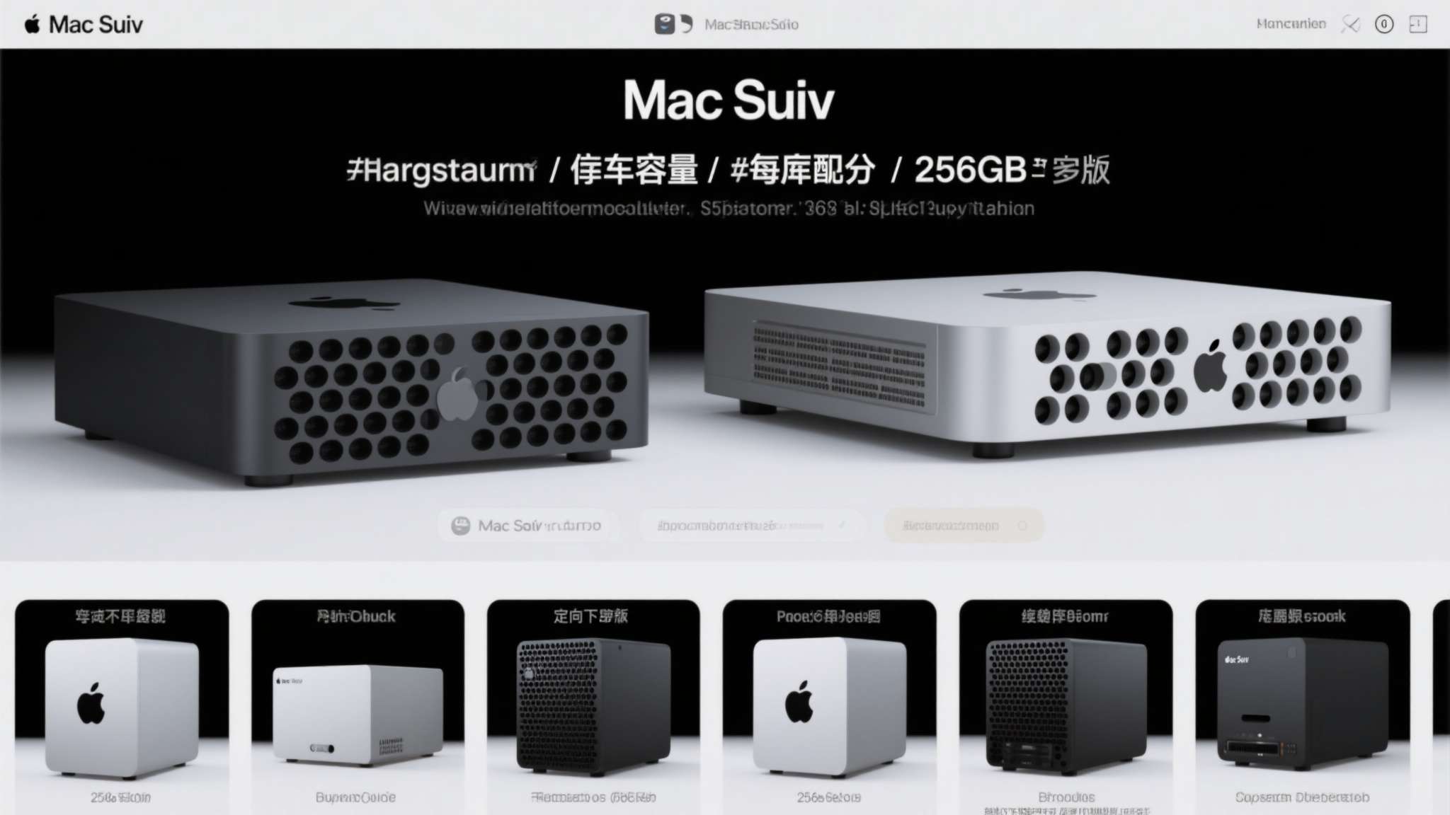 值得注意的是，其他存储容量或内存配置的Mac Studio版本仍在正常销售，25